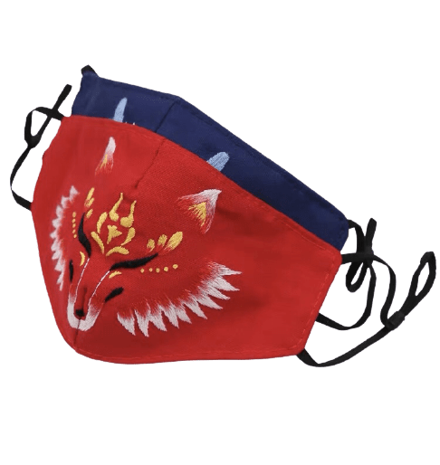 Chinese Style Embroider Mask